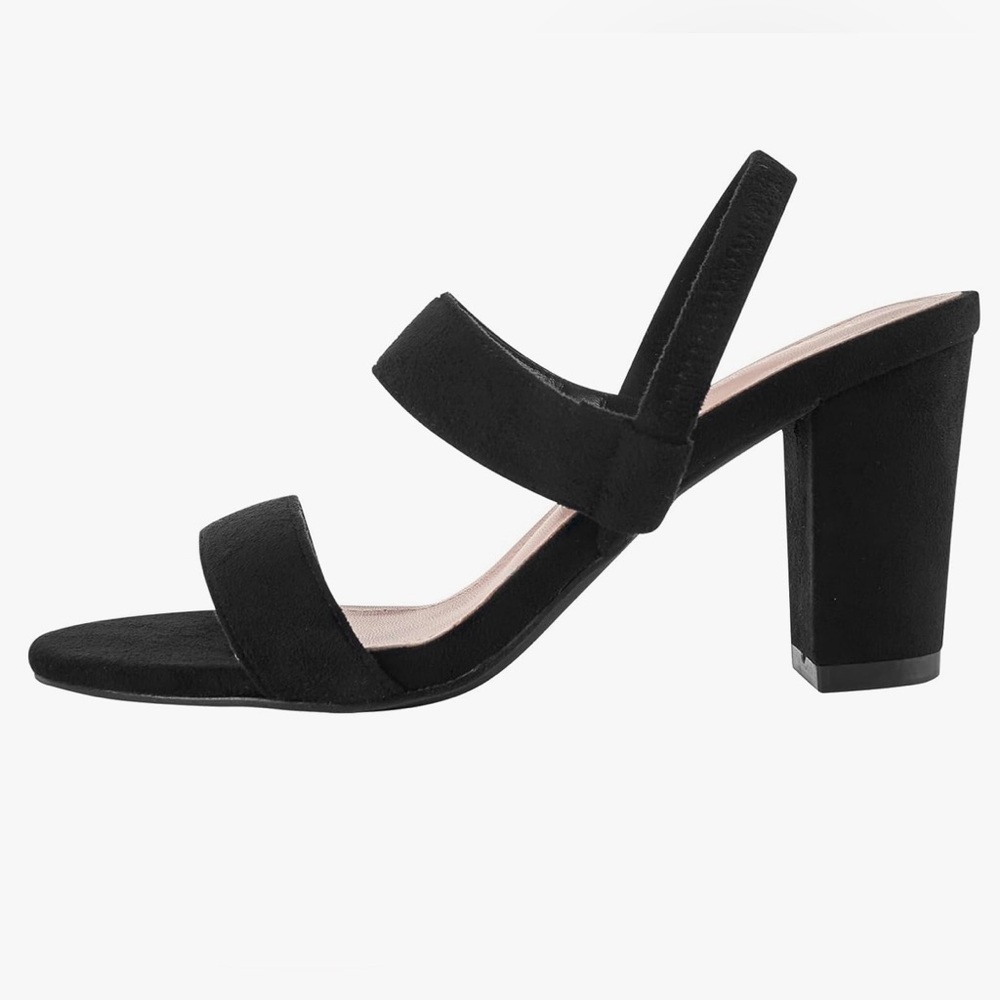 NWB LALAIKAI . CHUNKY HIGH HEEL SANDALS - Picture 2 of 11